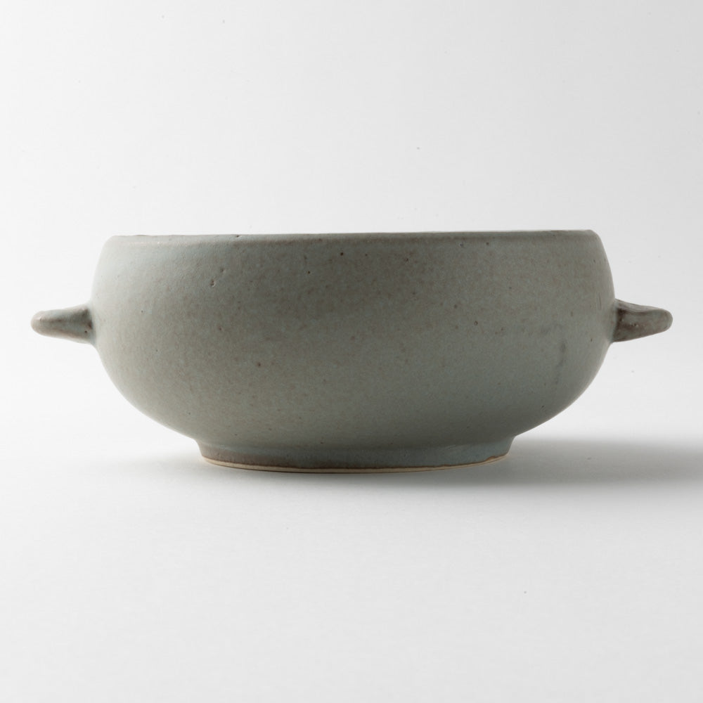 美濃焼 伸光窯 コロン オーブンボウル 灰グレー ¥2,300 大人の焼き物