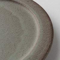 美濃焼 伸光窯 コロン オーブンボウル用フタ皿 灰グレー 美濃焼 伸光窯 美濃焼