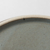 美濃焼 伸光窯 コロン オーブンボウル用フタ皿 灰グレー 美濃焼 伸光窯 美濃焼