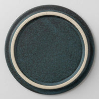 美濃焼 伸光窯 コロン オーブンボウル用フタ皿 灰ネイビー 美濃焼 伸光窯 美濃焼