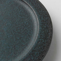 美濃焼 伸光窯 コロン オーブンボウル用フタ皿 灰ネイビー 美濃焼 伸光窯 美濃焼