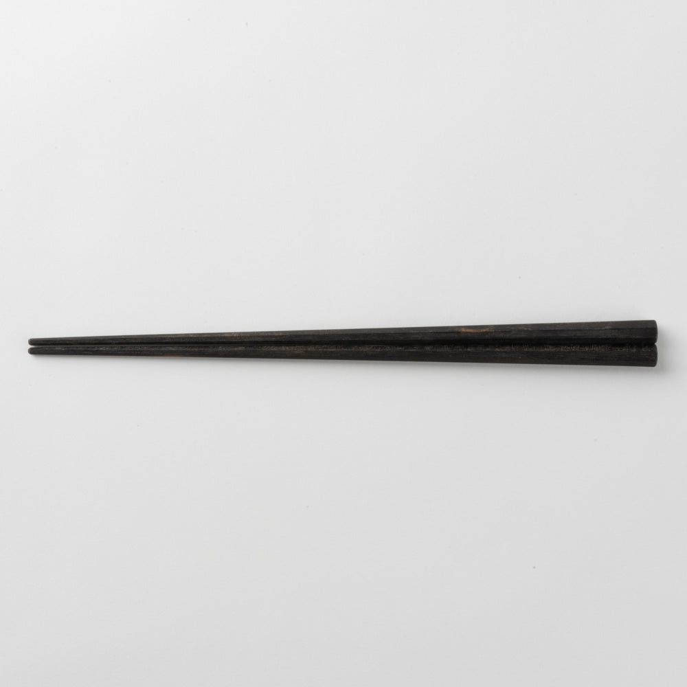 作家 コバヤシユウジ 八角削り箸 黒檀 作家 コバヤシユウジ 木工もの