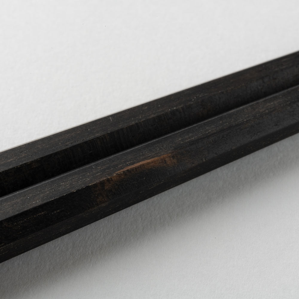 作家 コバヤシユウジ 八角削り箸 黒檀 作家 コバヤシユウジ 木工もの