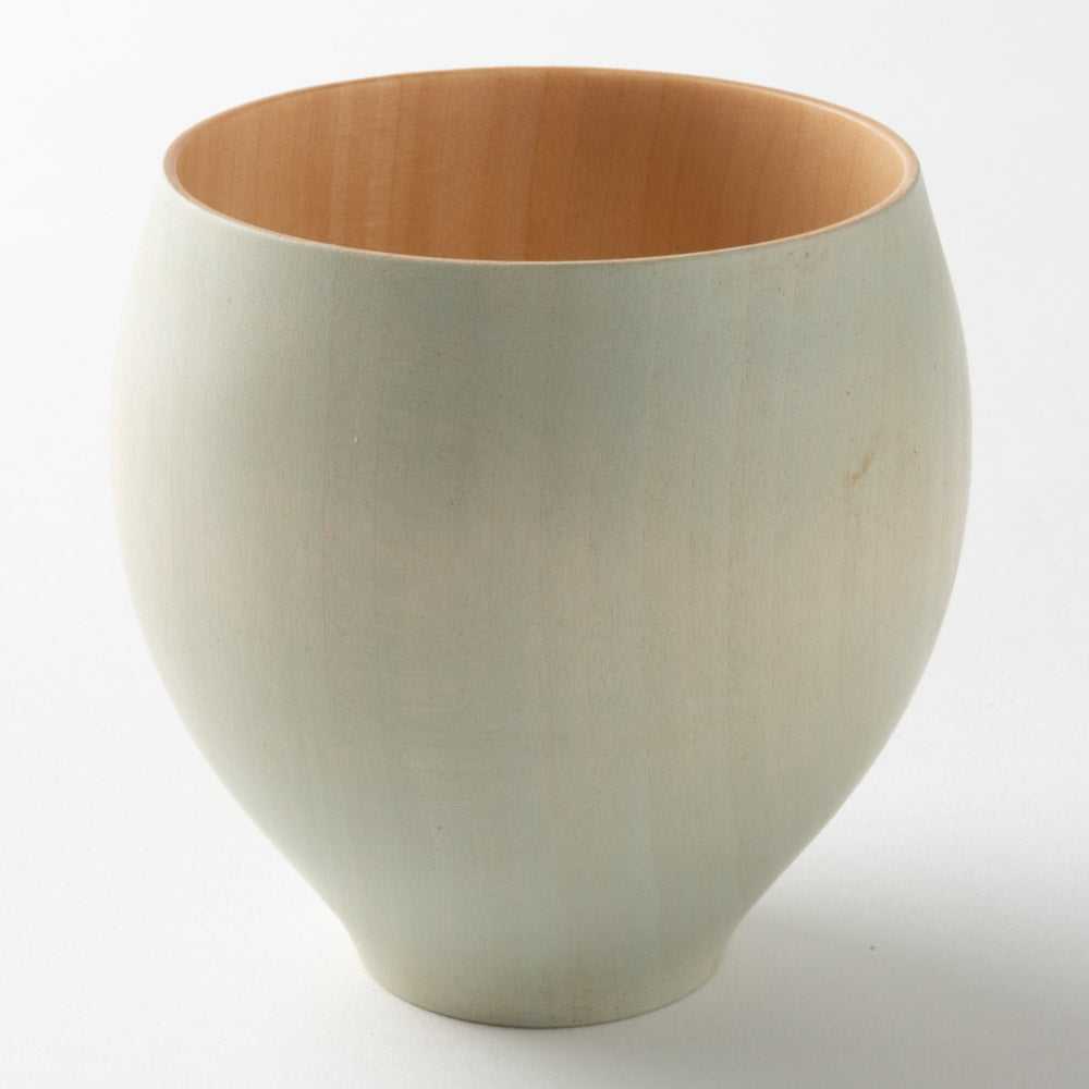 作家 コバヤシユウジ 茶器(フリーカップ) 空色 作家 コバヤシユウジ 木工もの