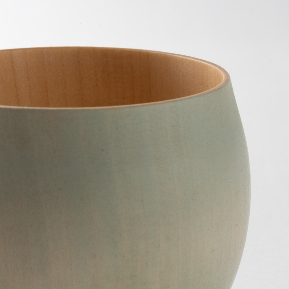 作家 コバヤシユウジ 茶器(フリーカップ) 空色 作家 コバヤシユウジ 木工もの