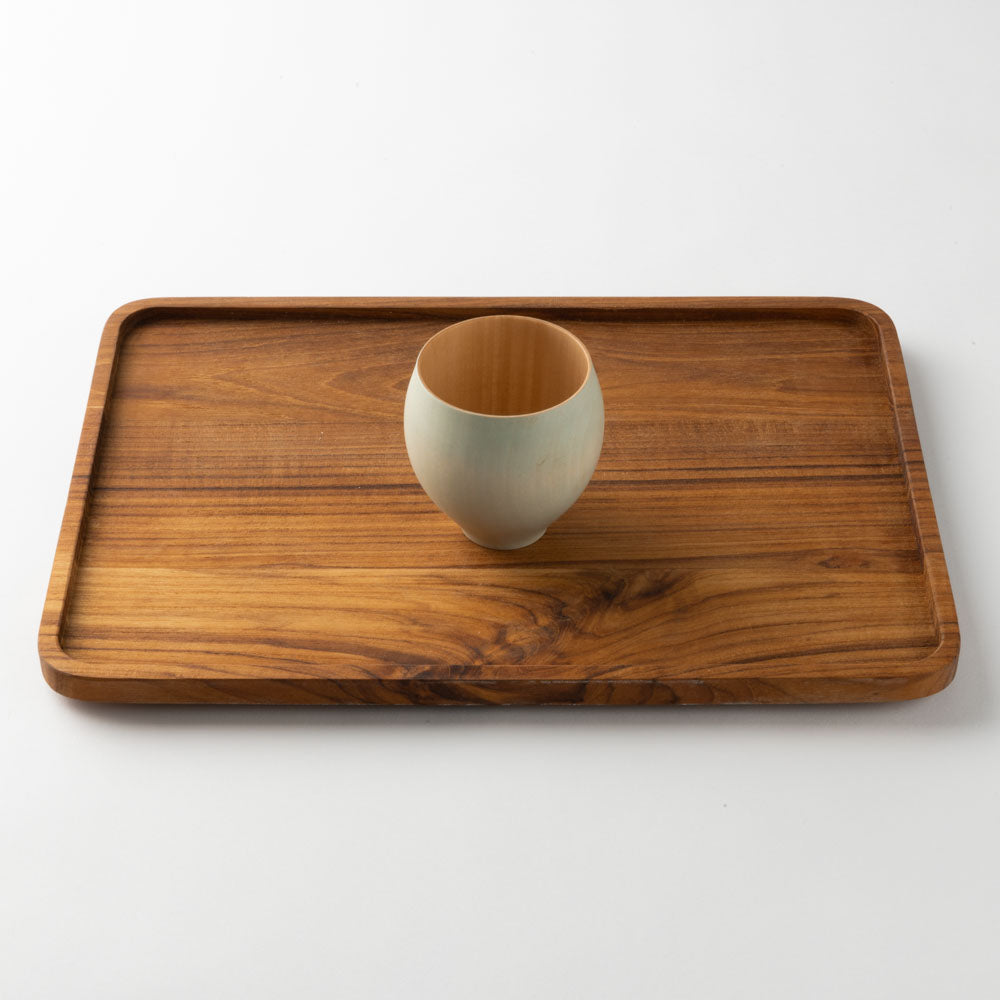 作家 コバヤシユウジ 茶器(フリーカップ) 空色 作家 コバヤシユウジ 木工もの