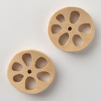 作家 コバヤシユウジ レンコン箸置き 作家 コバヤシユウジ 木工もの