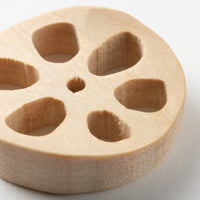 作家 コバヤシユウジ レンコン箸置き 作家 コバヤシユウジ 木工もの