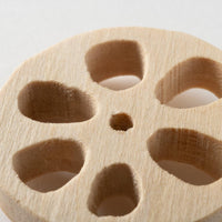 作家 コバヤシユウジ レンコン箸置き 作家 コバヤシユウジ 木工もの