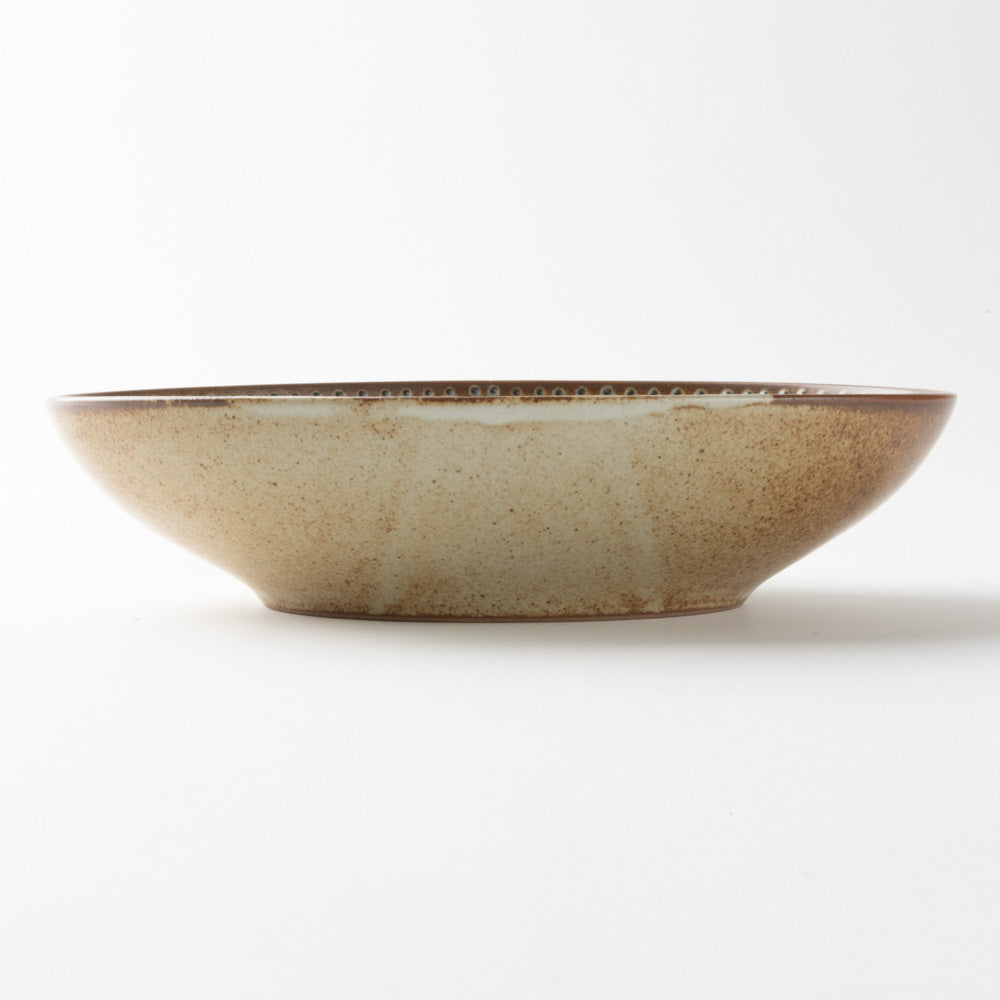 波佐見焼 藍染窯 ブロンズ オーバルボウル ホワイト 波佐見焼 藍染窯 波佐見焼