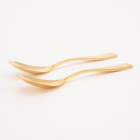 COPPER the cutlery 銅製スプーン2本セット(ゴールドミラー) COPPER the cutlery 金工もの