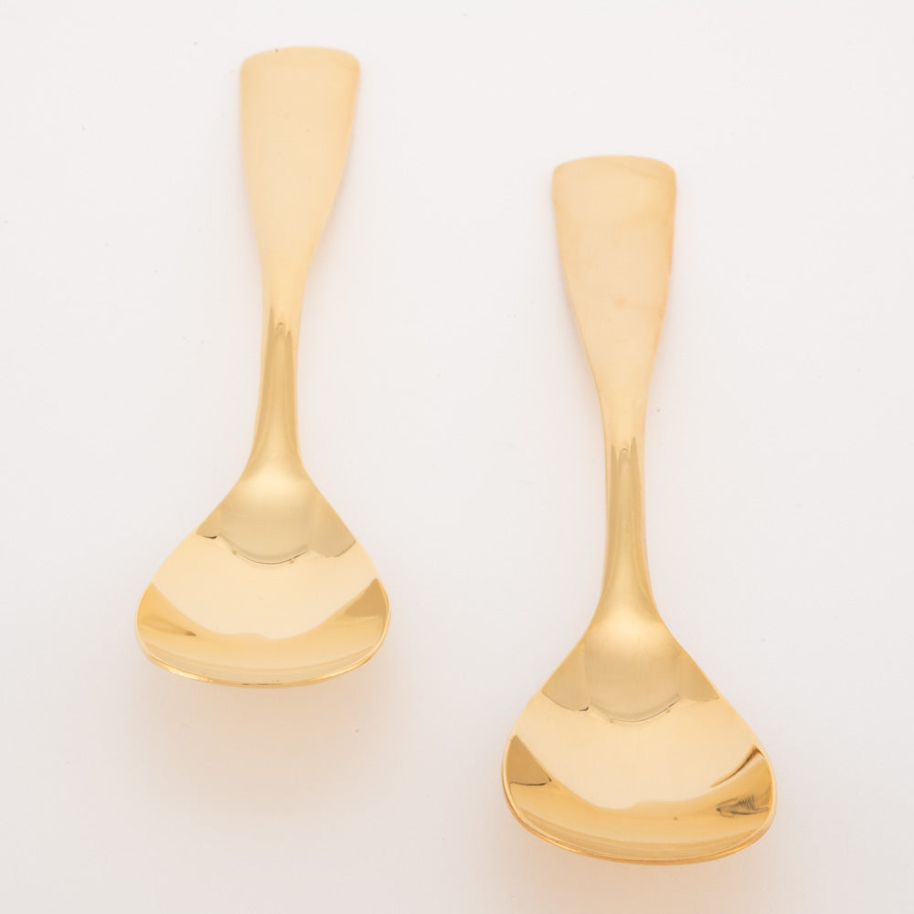 COPPER the cutlery 銅製スプーン2本セット(ゴールドミラー) COPPER the cutlery 金工もの