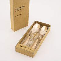 COPPER the cutlery 銅製スプーン2本セット(ゴールドマット) COPPER the cutlery 金工もの