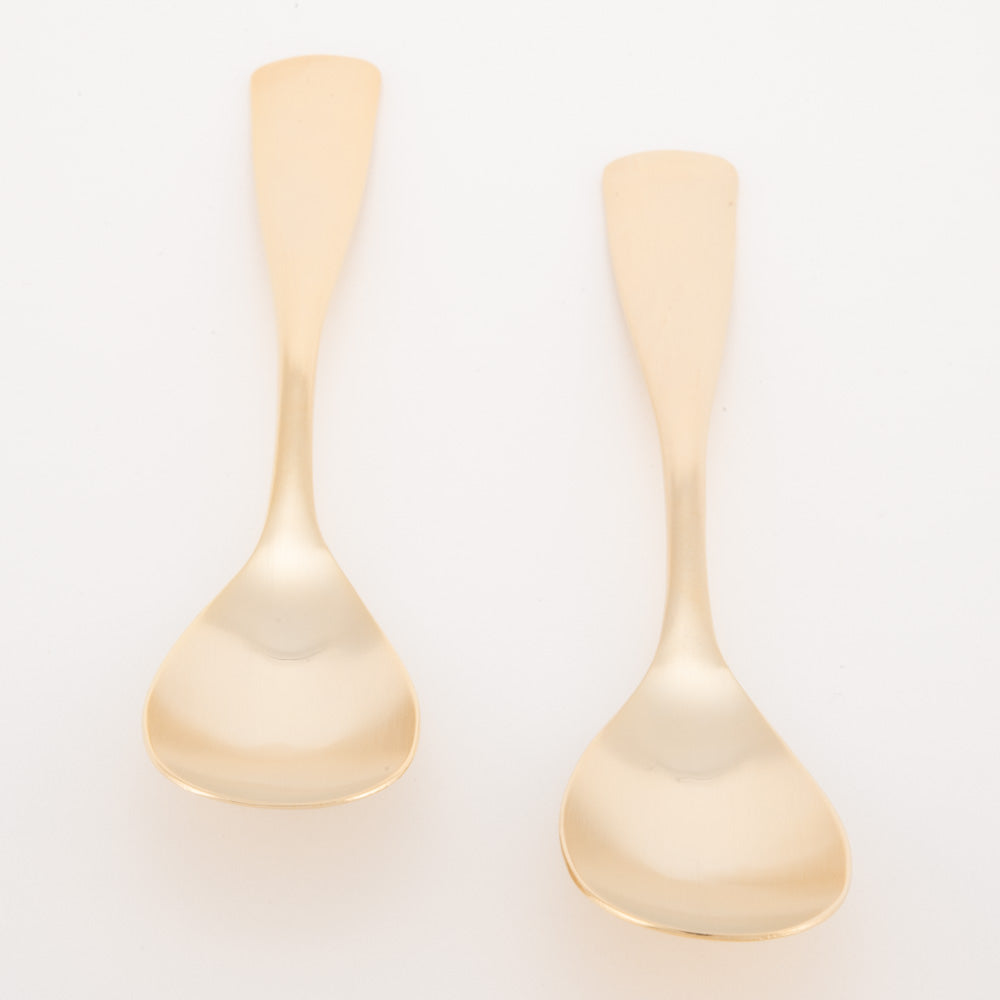COPPER the cutlery 銅製スプーン2本セット(ゴールドマット) COPPER the cutlery 金工もの