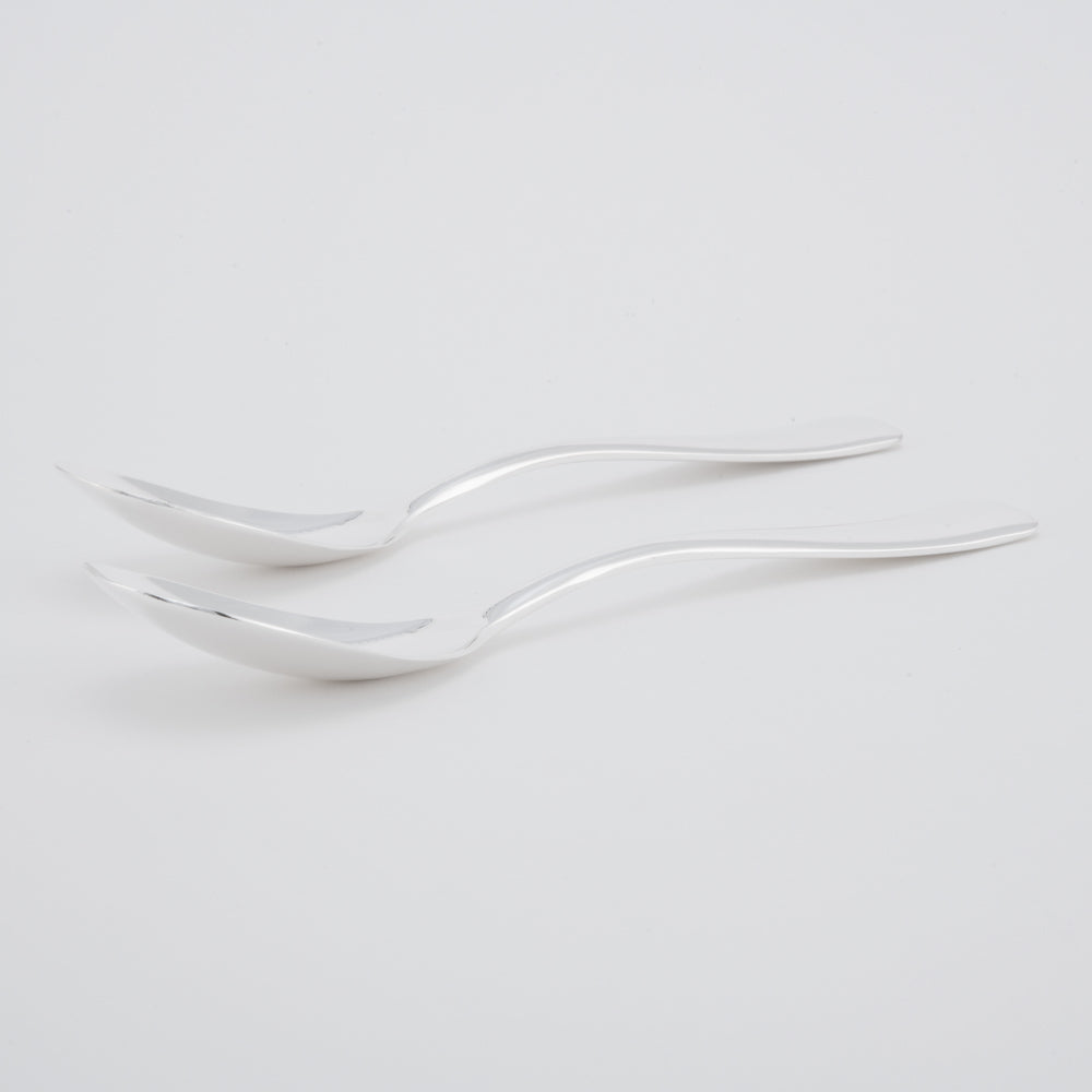 COPPER the cutlery 銅製スプーン2本セット(シルバーミラー) COPPER the cutlery 金工もの