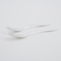 COPPER the cutlery 銅製スプーン2本セット(シルバーミラー) COPPER the cutlery 金工もの