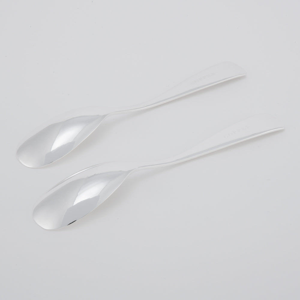 COPPER the cutlery 銅製スプーン2本セット(シルバーミラー) COPPER the cutlery 金工もの