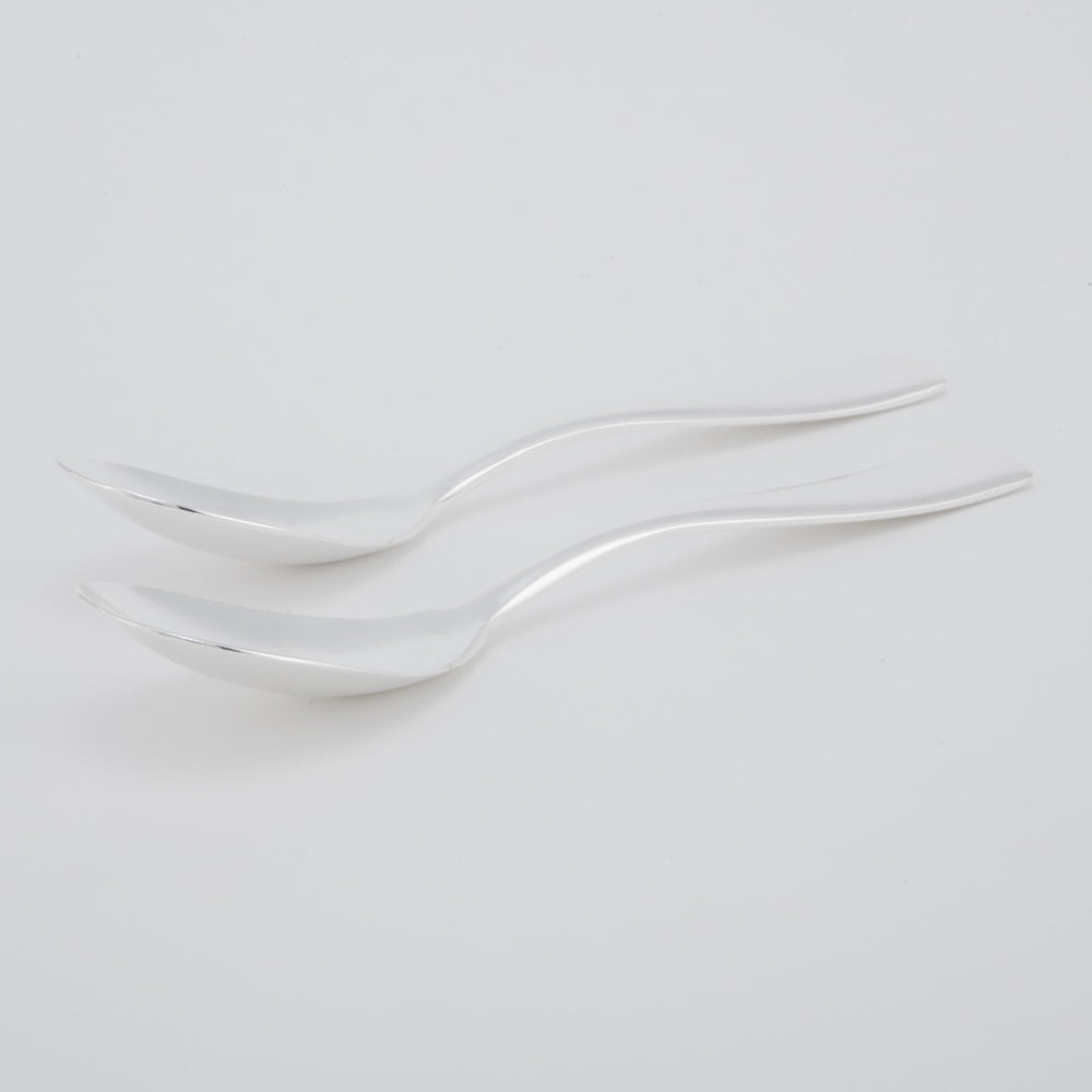 COPPER the cutlery 銅製スプーン2本セット(シルバーマット) COPPER the cutlery 金工もの