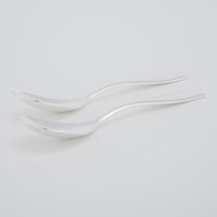 COPPER the cutlery 銅製スプーン2本セット(シルバーマット) COPPER the cutlery 金工もの
