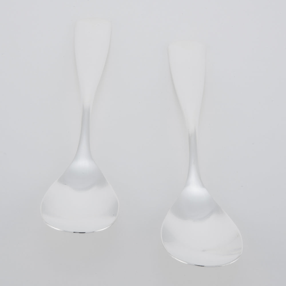 COPPER the cutlery 銅製スプーン2本セット(シルバーマット) COPPER the cutlery 金工もの