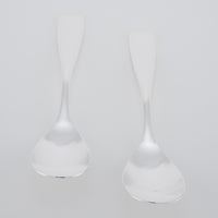 COPPER the cutlery 銅製スプーン2本セット(シルバーマット) COPPER the cutlery 金工もの