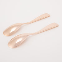 COPPER the cutlery 銅製スプーン2本セット(ピンクゴールドミラー) COPPER the cutlery 金工もの