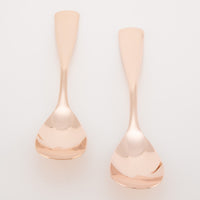 COPPER the cutlery 銅製スプーン2本セット(ピンクゴールドミラー) COPPER the cutlery 金工もの