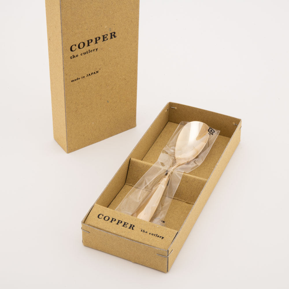 COPPER the cutlery 銅製スプーン(ゴールドミラー) ¥2,750 大人の焼き物