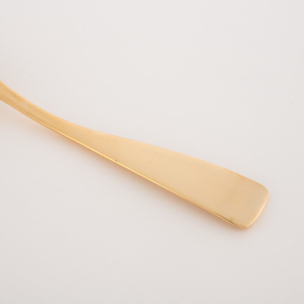 COPPER the cutlery 銅製スプーン(ゴールドマット) COPPER the cutlery 金工もの