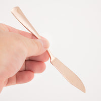 COPPER the cutlery 銅製バターナイフ(ピンクゴールドミラー) COPPER the cutlery 金工もの