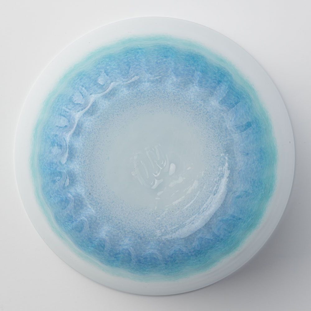 グラスアート藍 ラグーン 小鉢 グラスアート藍 琉球ガラス