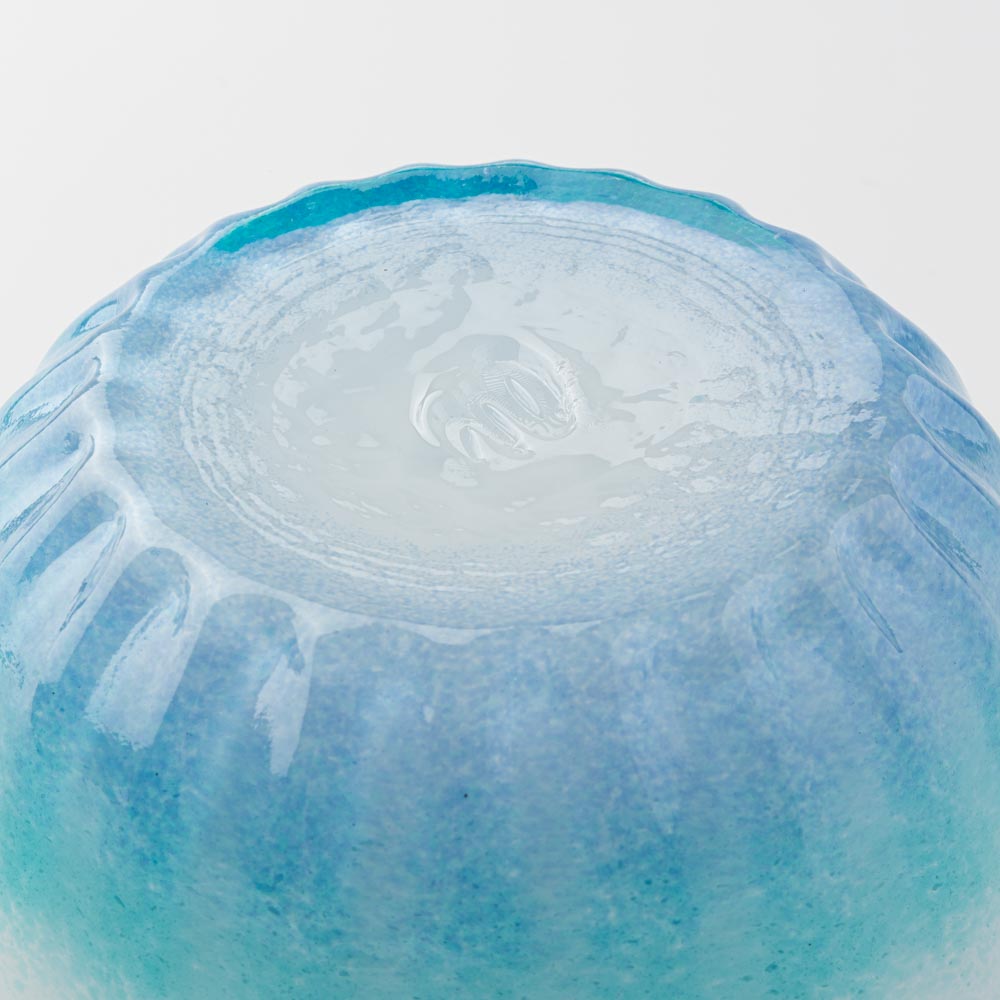 グラスアート藍 ラグーン 小鉢 グラスアート藍 琉球ガラス