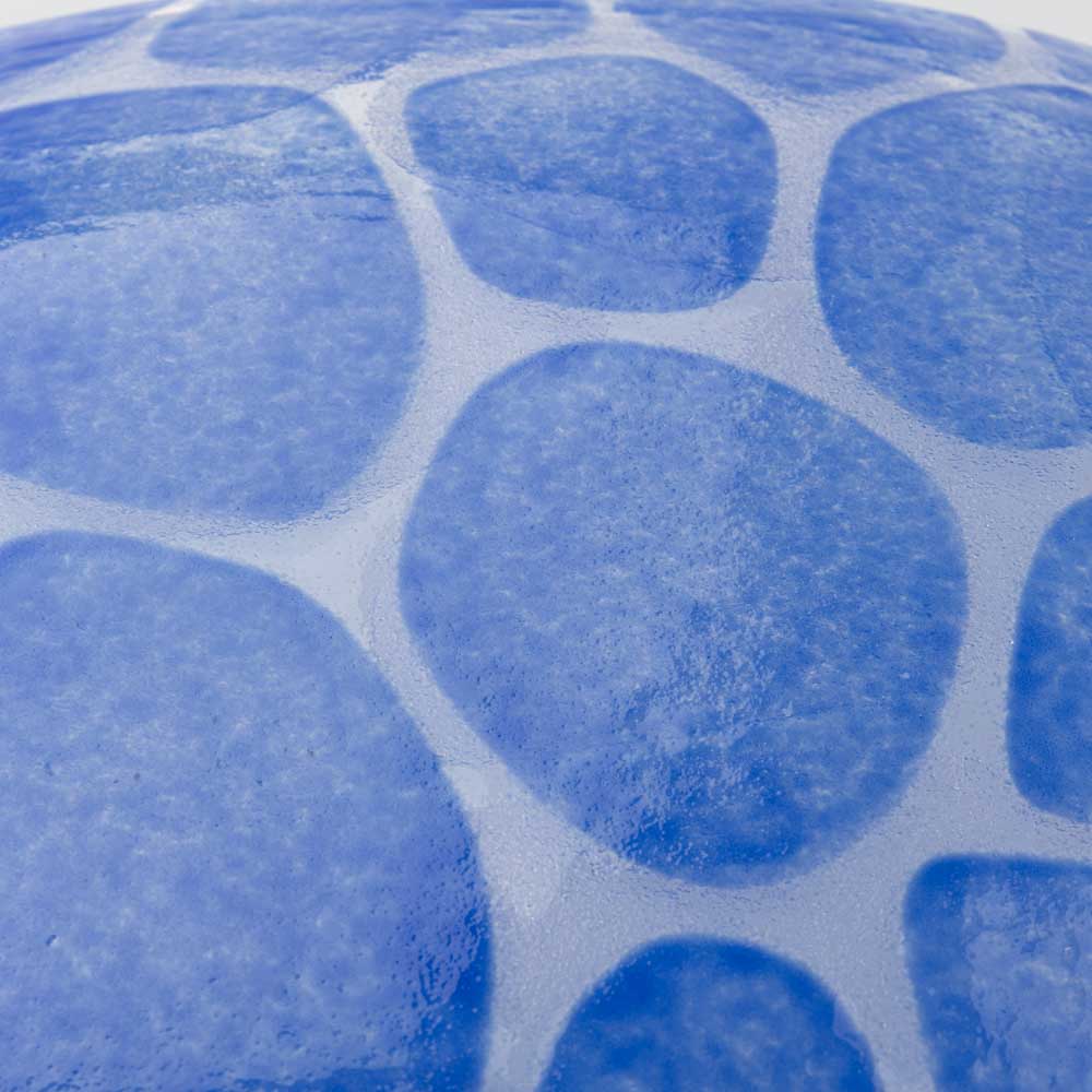 グラスアート藍 minasoko 角皿 14.5cm(ブルー) グラスアート藍 琉球ガラス