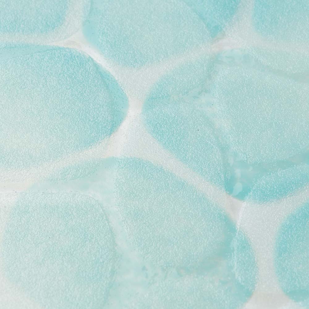 グラスアート藍 minasoko 角皿 19.5cm(ターコイズ) グラスアート藍 琉球ガラス