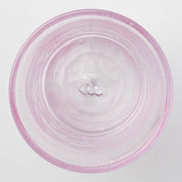 グラスアート藍 ウェーブロック グラス(ピンク) グラスアート藍 琉球ガラス