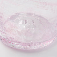 グラスアート藍 ウェーブロック グラス(ピンク) グラスアート藍 琉球ガラス