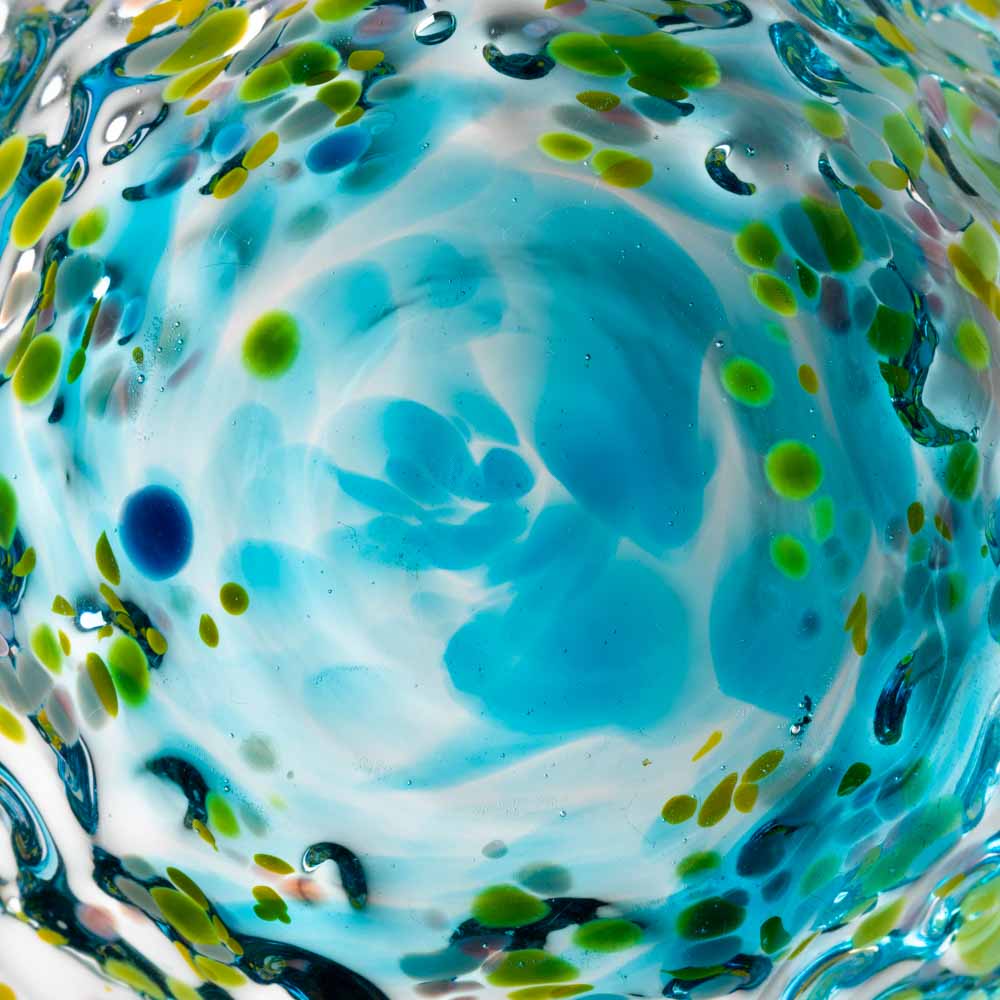 沖縄工芸村 花波タルグラス(スカイ) 沖縄工芸村 琉球ガラス