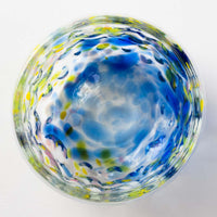 沖縄工芸村 花波タルグラス(青) 沖縄工芸村 琉球ガラス