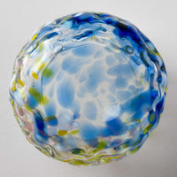 沖縄工芸村 花波タルグラス(青) 沖縄工芸村 琉球ガラス