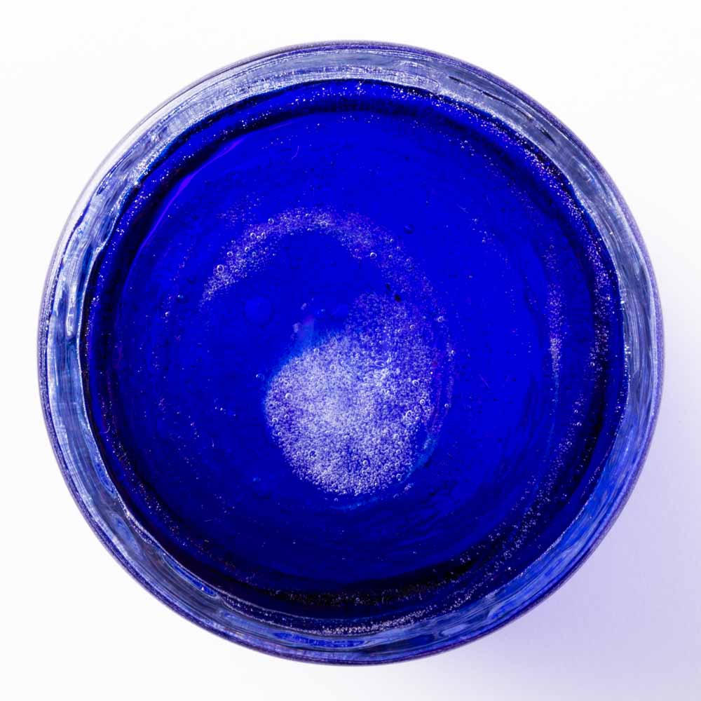 沖縄工芸村 万座ブルー ロックグラス 沖縄工芸村 琉球ガラス