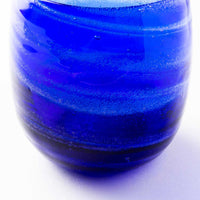 沖縄工芸村 万座ブルー タルグラス 沖縄工芸村 琉球ガラス