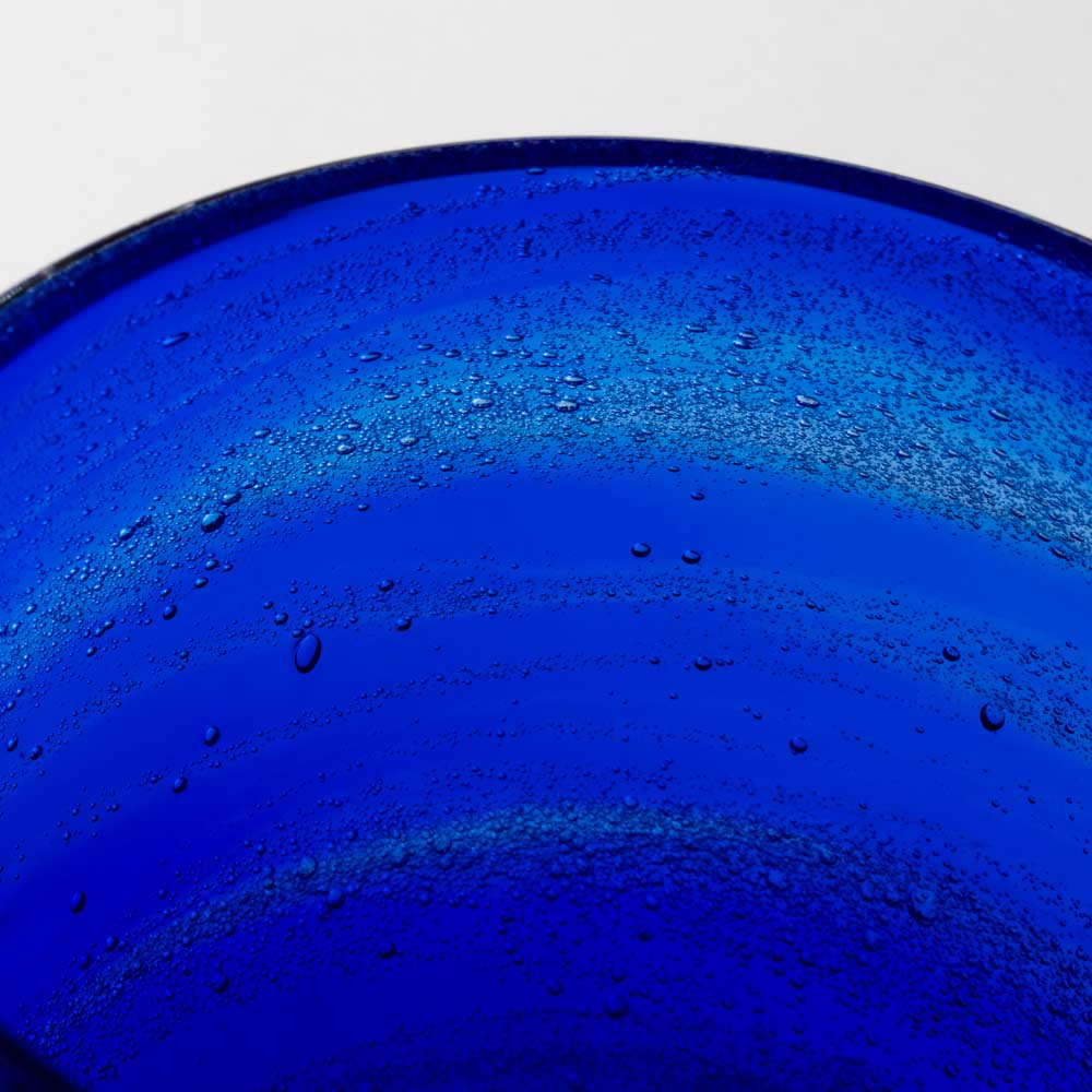 沖縄工芸村 万座ブルー タルグラス 沖縄工芸村 琉球ガラス