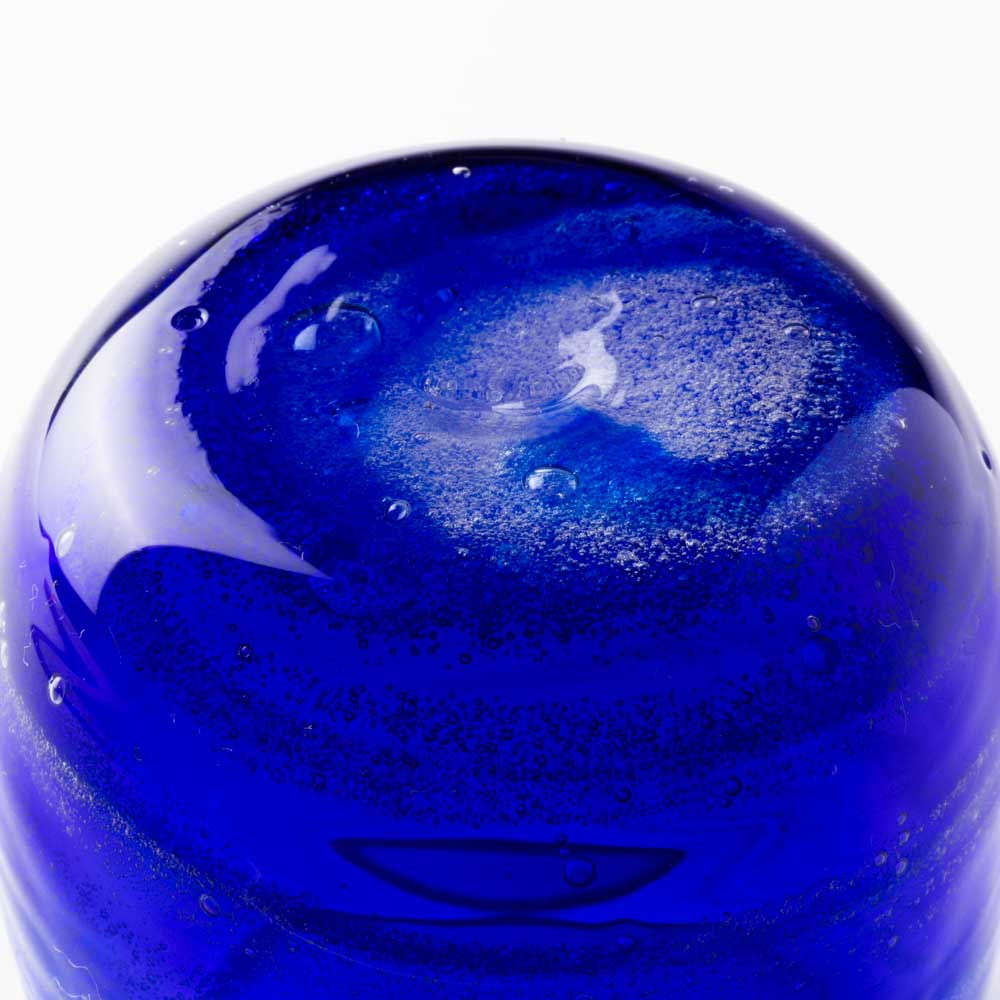 沖縄工芸村 万座ブルー タルグラス 沖縄工芸村 琉球ガラス