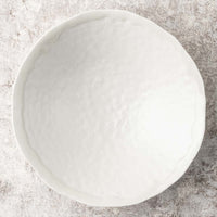 砥部焼 遠藤窯 石目 朝顔鉢 7寸 白 砥部焼 遠藤窯 砥部焼