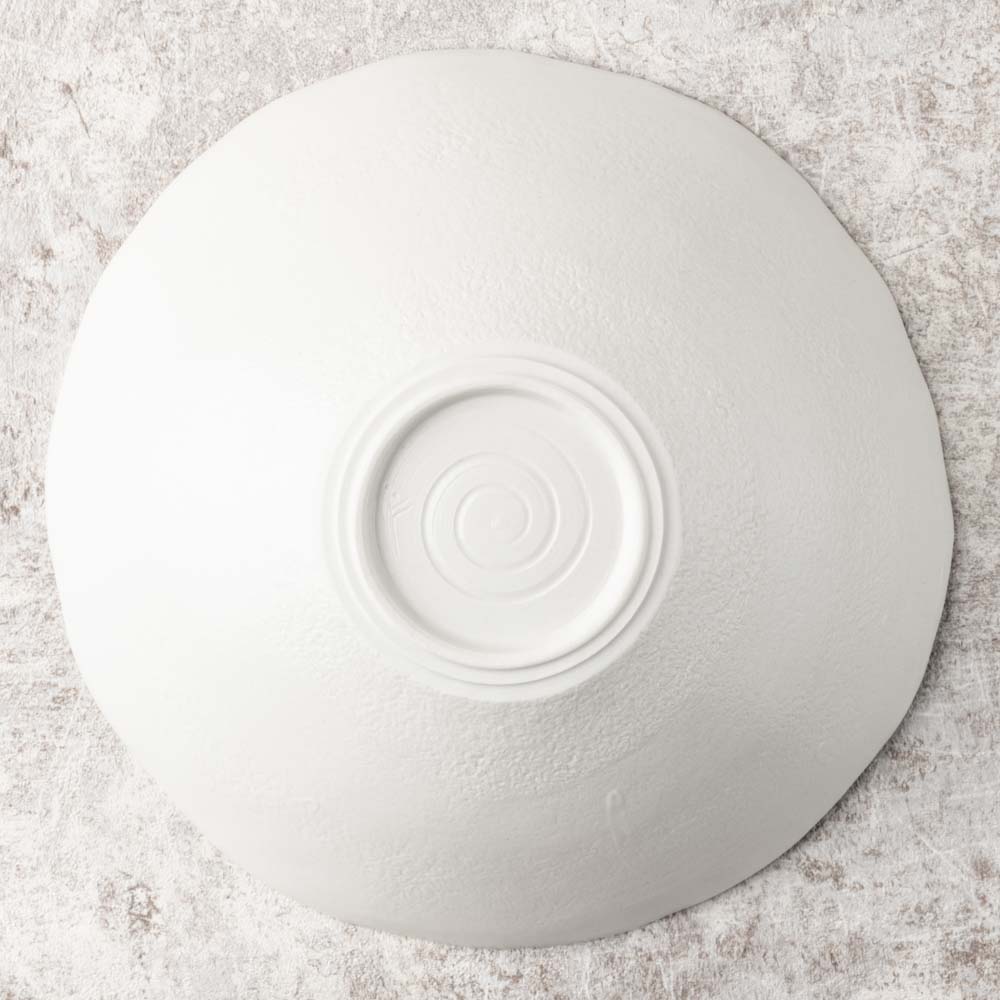 砥部焼 遠藤窯 石目 朝顔鉢 7寸 白 砥部焼 遠藤窯 砥部焼