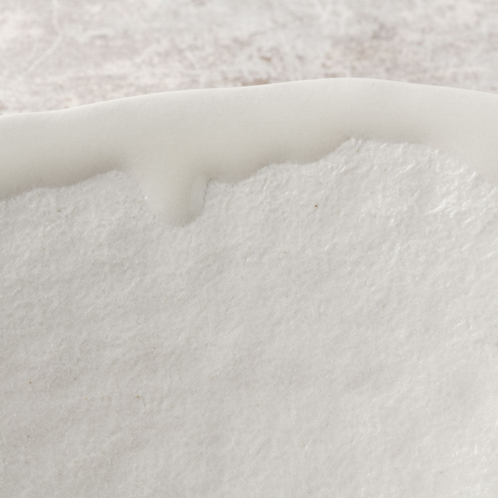 砥部焼 遠藤窯 石目 朝顔鉢 7寸 白 砥部焼 遠藤窯 砥部焼