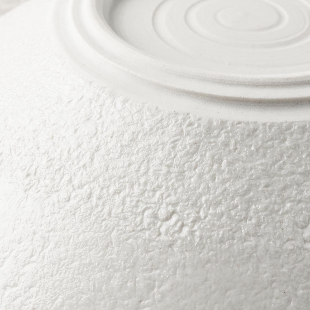 砥部焼 遠藤窯 石目 朝顔鉢 7寸 白 砥部焼 遠藤窯 砥部焼