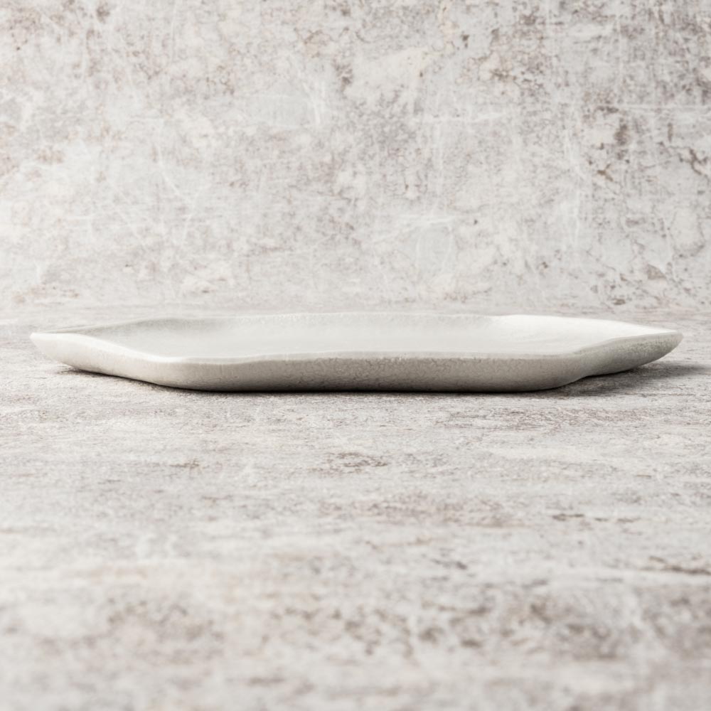 砥部焼 遠藤窯 石目 六角皿 白 砥部焼 遠藤窯 砥部焼