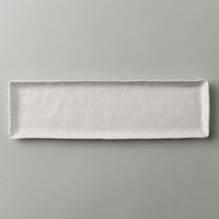 砥部焼 遠藤窯 石目 長方形皿 白 砥部焼 遠藤窯 砥部焼