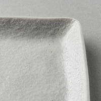 砥部焼 遠藤窯 石目 長方形皿 白 砥部焼 遠藤窯 砥部焼